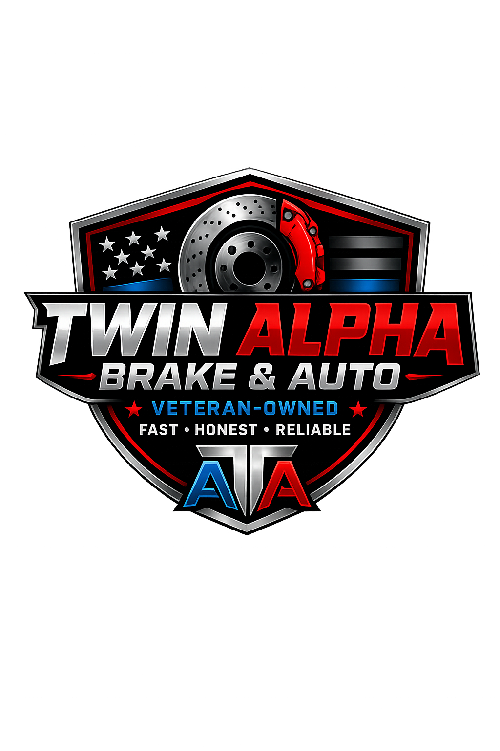 Twin Alpha Brake & Auto Logo